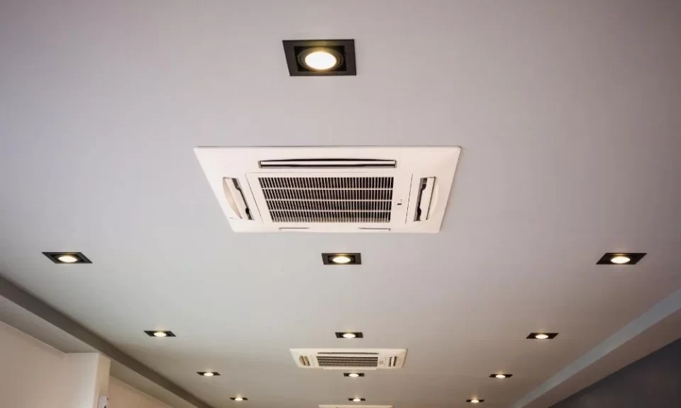 HVAC ceiling cassette
